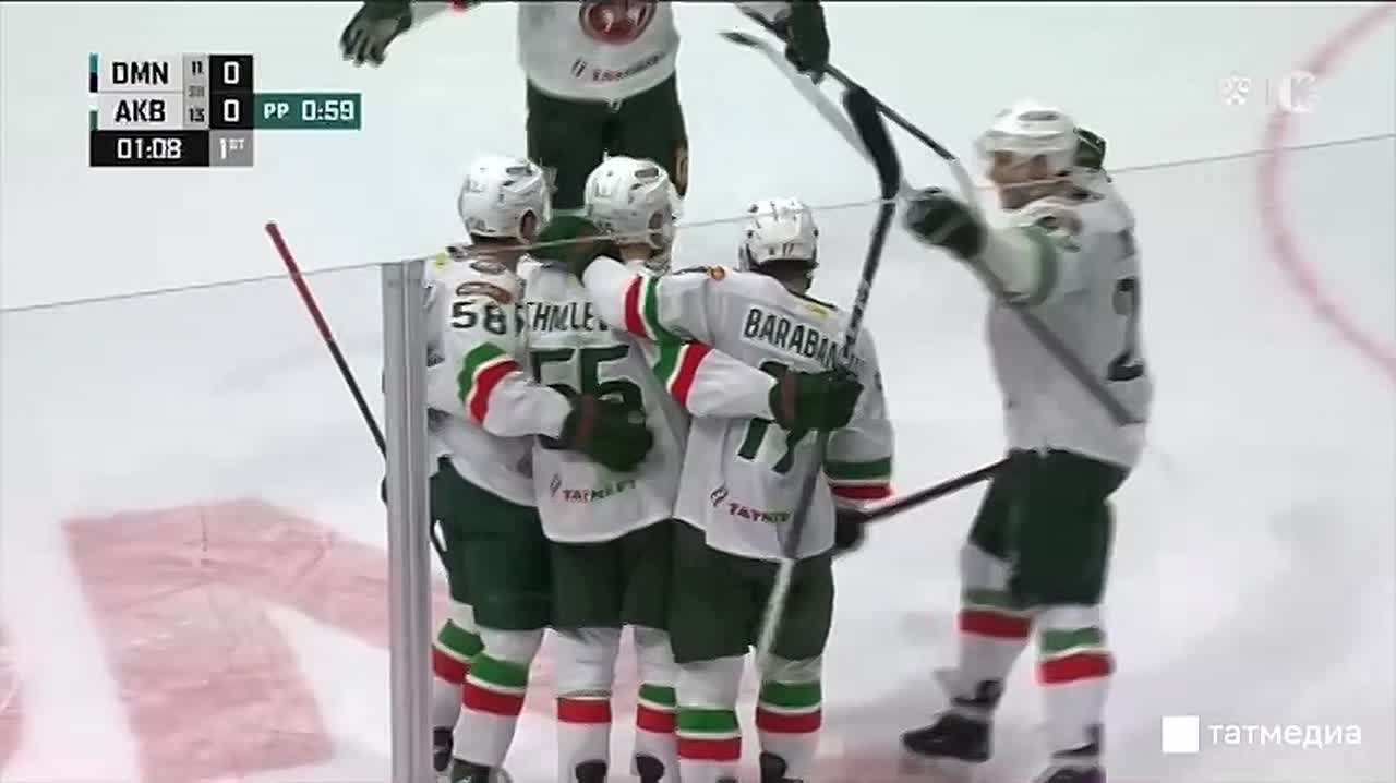«Ак Барс» в Минске проиграл «Динамо», трижды лидируя по ходу матча