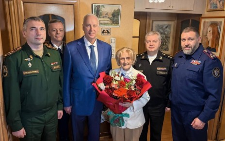 Председатель СК России навестил участницу Великой Отечественной войны Полину Дмитриевну Громову