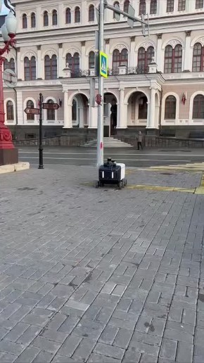 В Казани тестируют роботов-курьеров