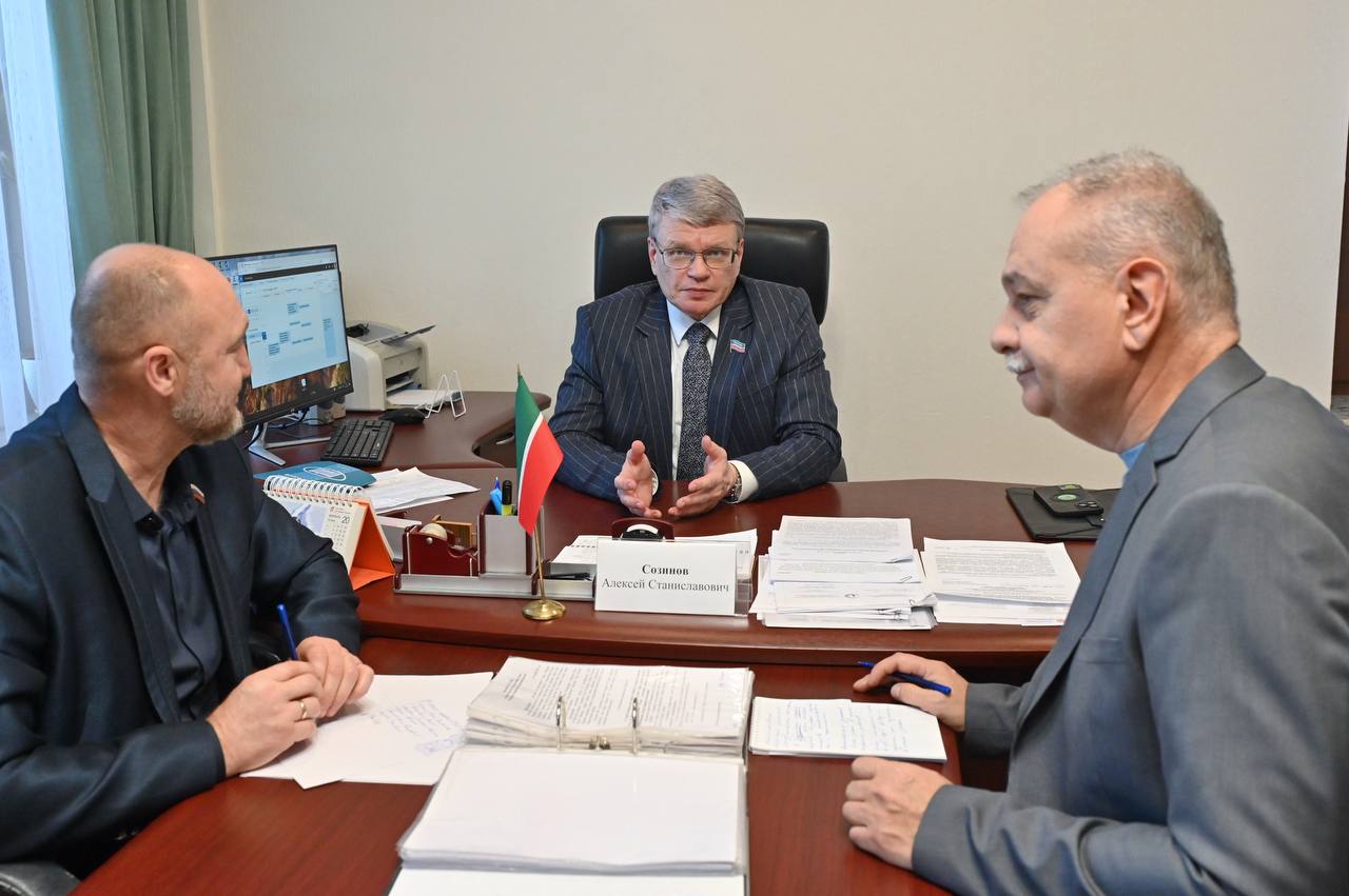 Алексей Созинов встретился с депутатом Законодательного Собрания Запорожской области Сергеем Юрченко