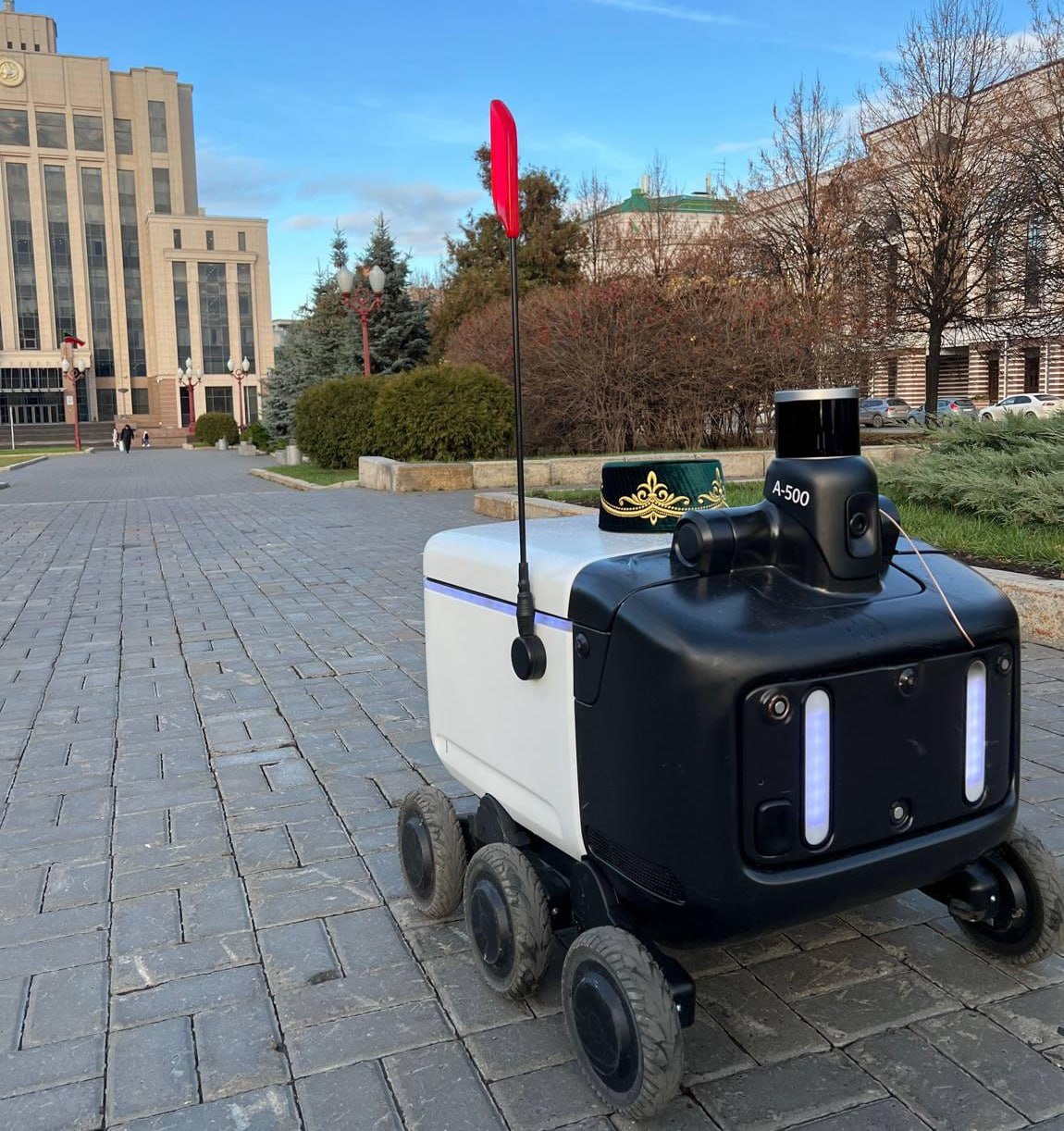 В минцифры РТ прокомментировали появление роботов-доставщиков в Казани