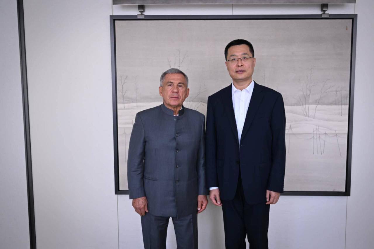 Рустам Минниханов встретился с вице-губернатором Чжэцзяна в Ханчжоу