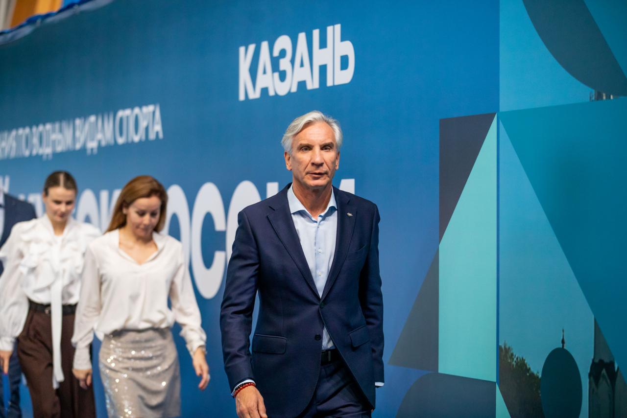 Открыли первый Любительский Кубок России «Мастерс» по водным видам спорта в Казани Открыли первый Любительский Кубок России «Мастерс» по водным видам спорта в Казани