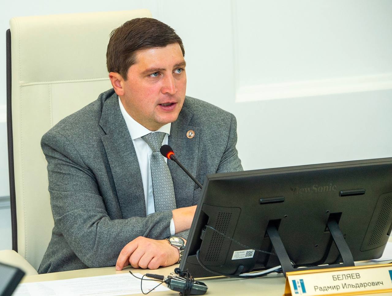 Глава Нижнекамского муниципального района, мэр Нижнекамска Радмир Беляев занял второе место в рейтинге медиаэффективности руководителей Татарстана