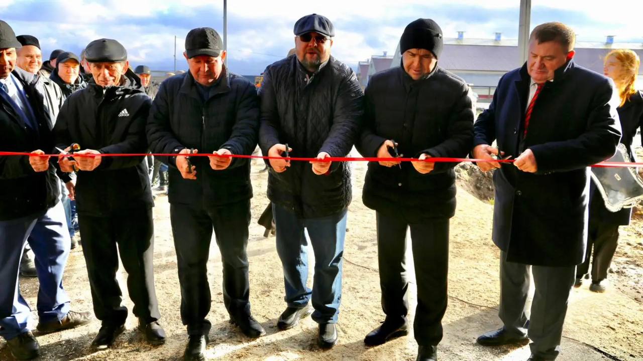 В Алексеевском районе открыли новый кормовой центр