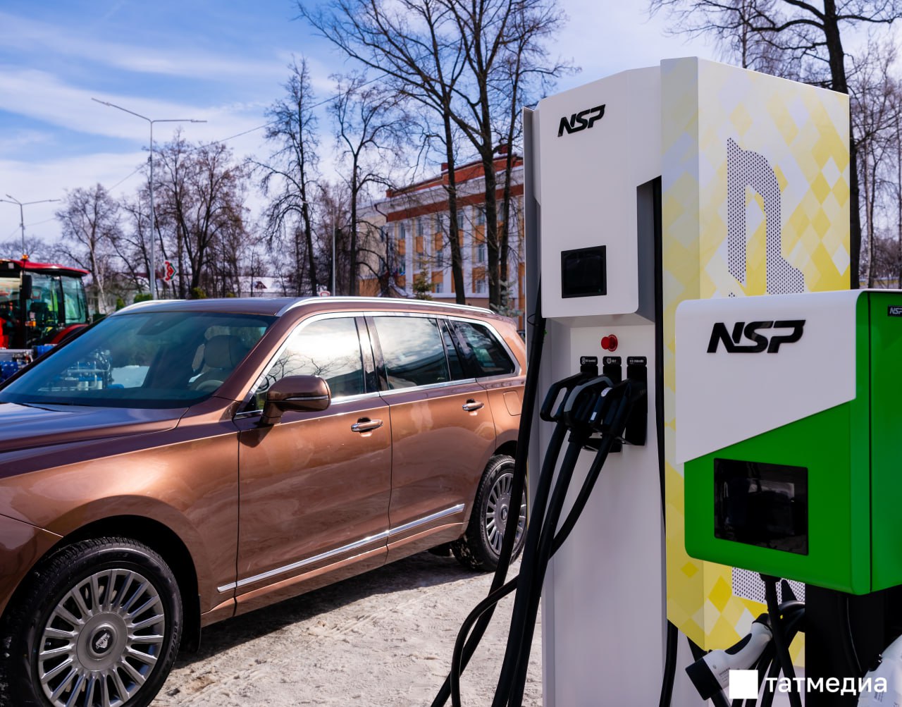 Количество электромобилей в Казани превысило 1000 единиц
