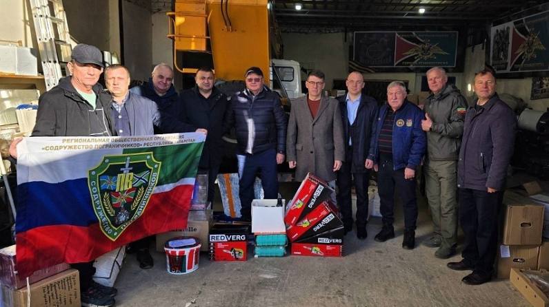 Гуманитарный груз из Татарстана доставлен бойцам в зону СВО