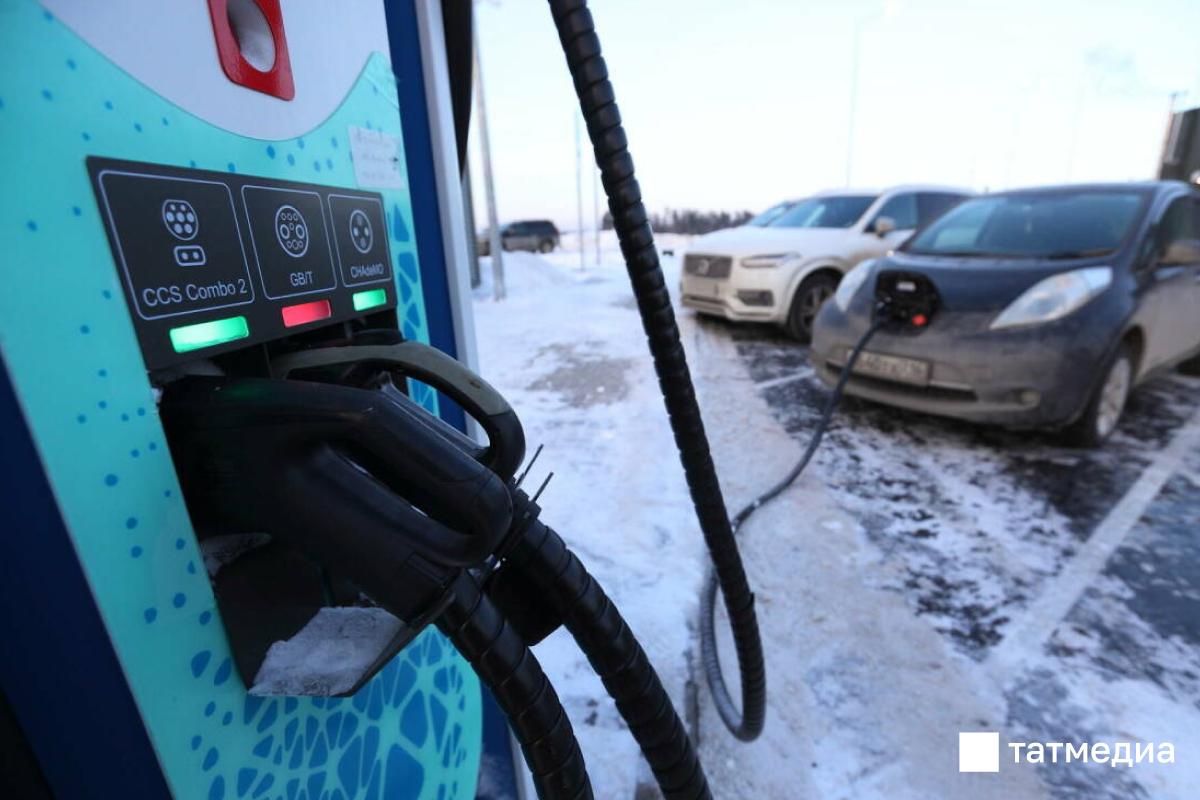 В Татарстане увеличат число зарядных станций для электрокаров