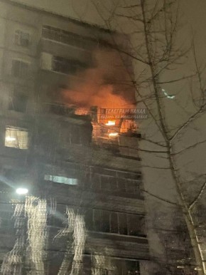 На пожаре в многоэтажке на Лукина в Казани погиб хозяин квартиры