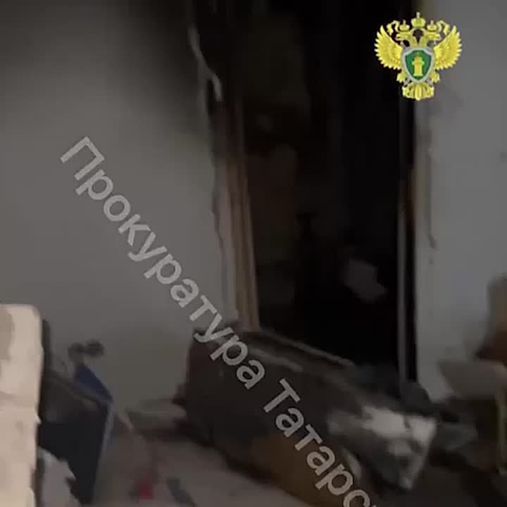 Так выглядит взорвавшаяся квартира изнутри