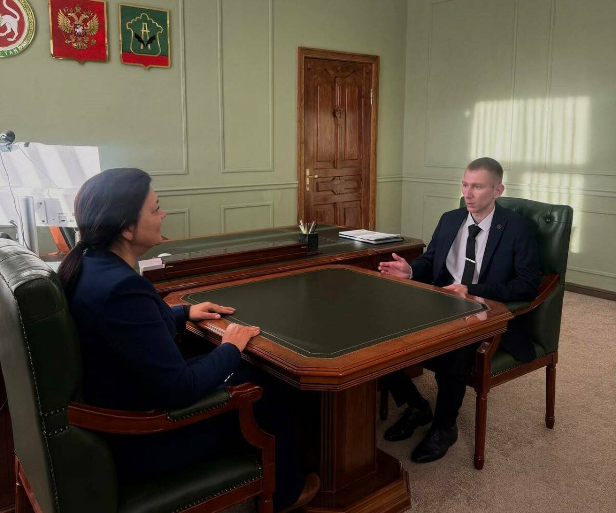 Глава Альметьевского района Гюзель Хабутдинова стала наставником участника проекта «Батырлар. Герои Татарстана» Глеба Меркулова