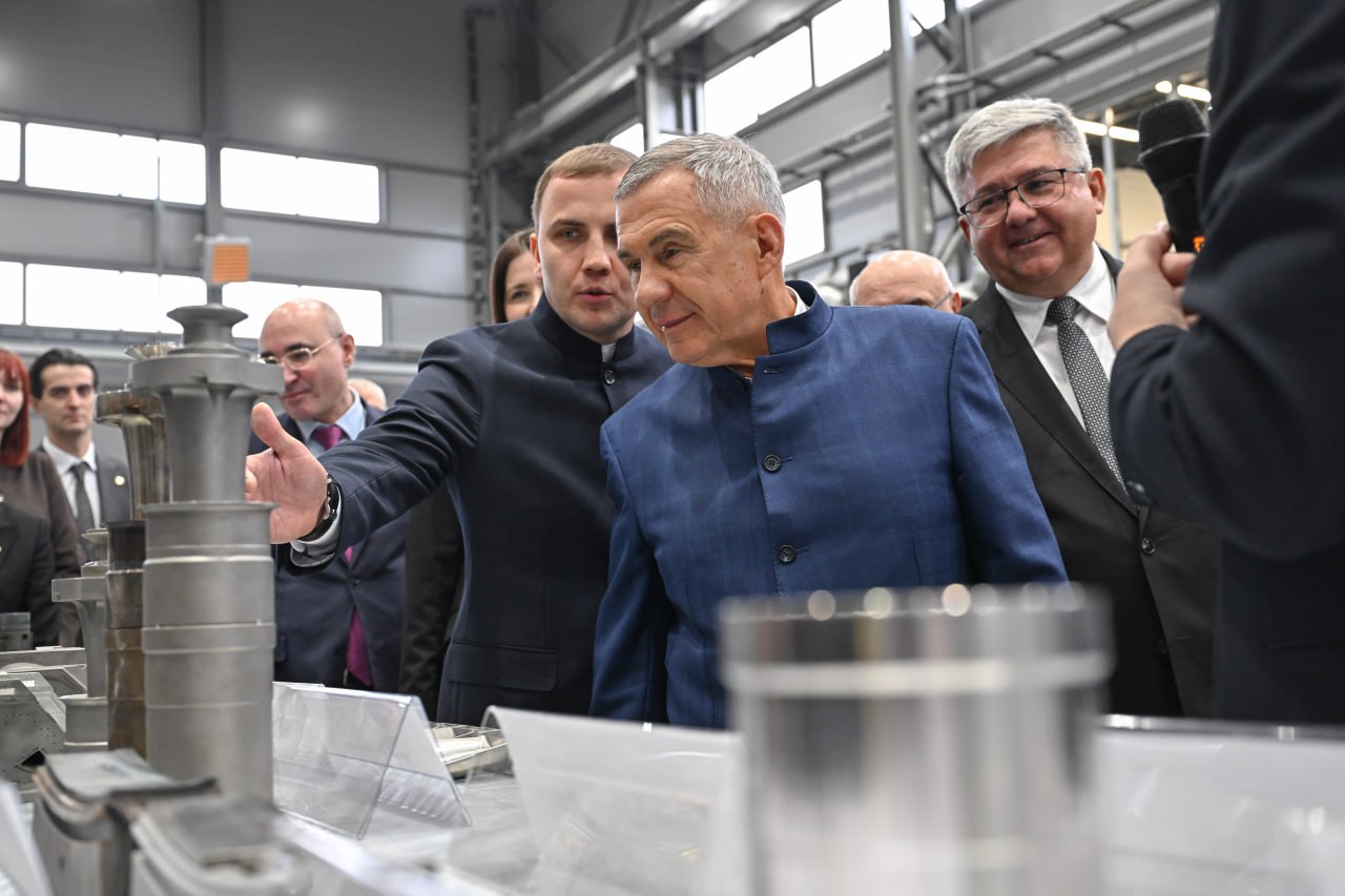 В Зеленодольске открыли завод по производству и ремонту газотурбинного оборудования В Зеленодольске открыли завод по производству и ремонту газотурбинного оборудования