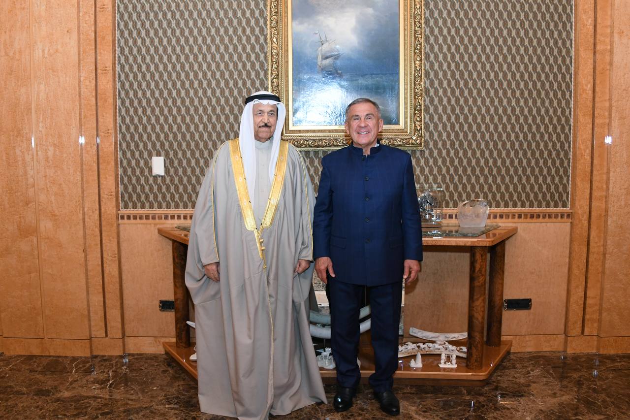 Раис Татарстана Рустам Минниханов встретился с Председателем Верховного Совета по исламским делам Королевства Бахрейн Шейхом Абдулрахманом бин Мохаммедом бин Рашедом Аль Халифой