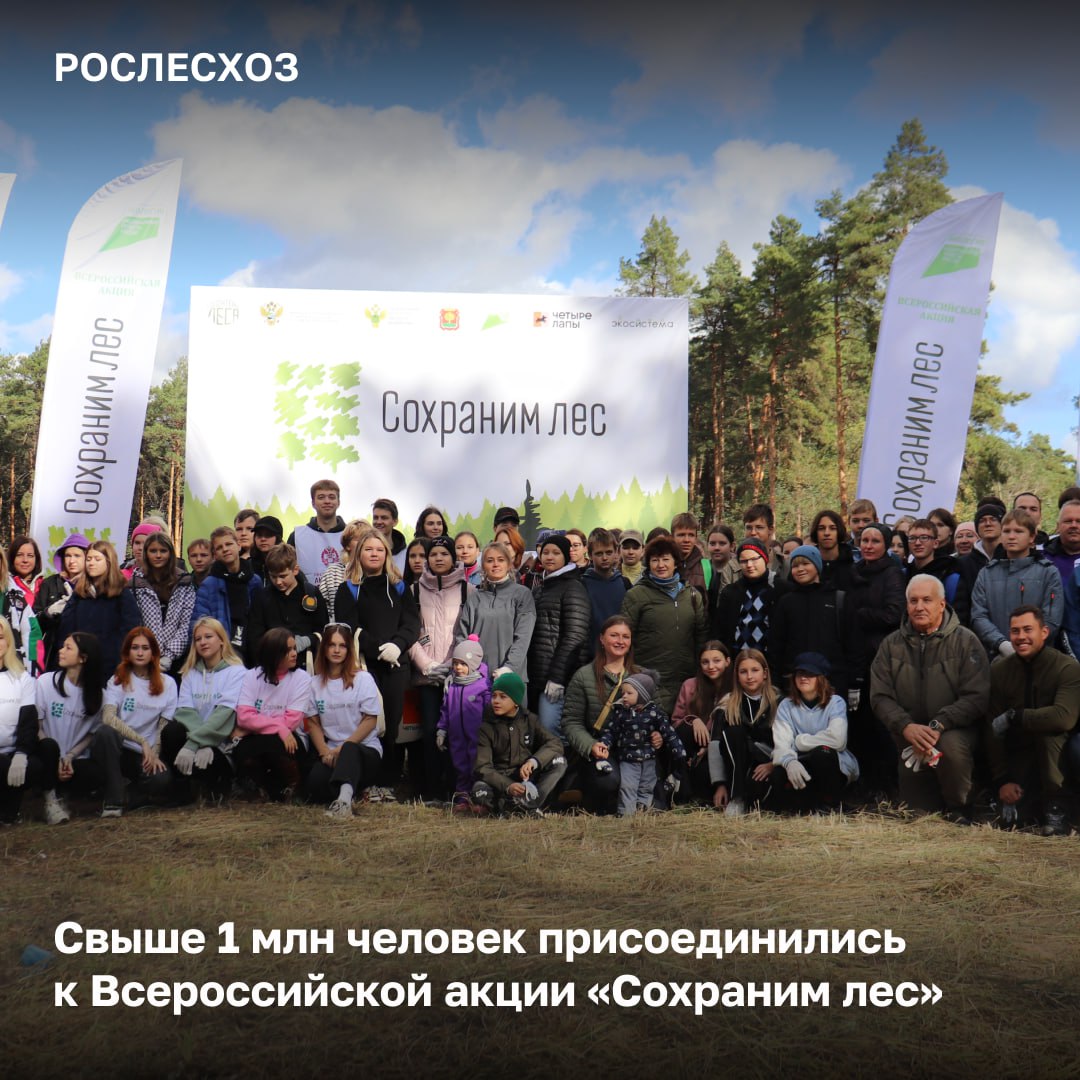 Участники акции высадили более 68,5 млн деревьев