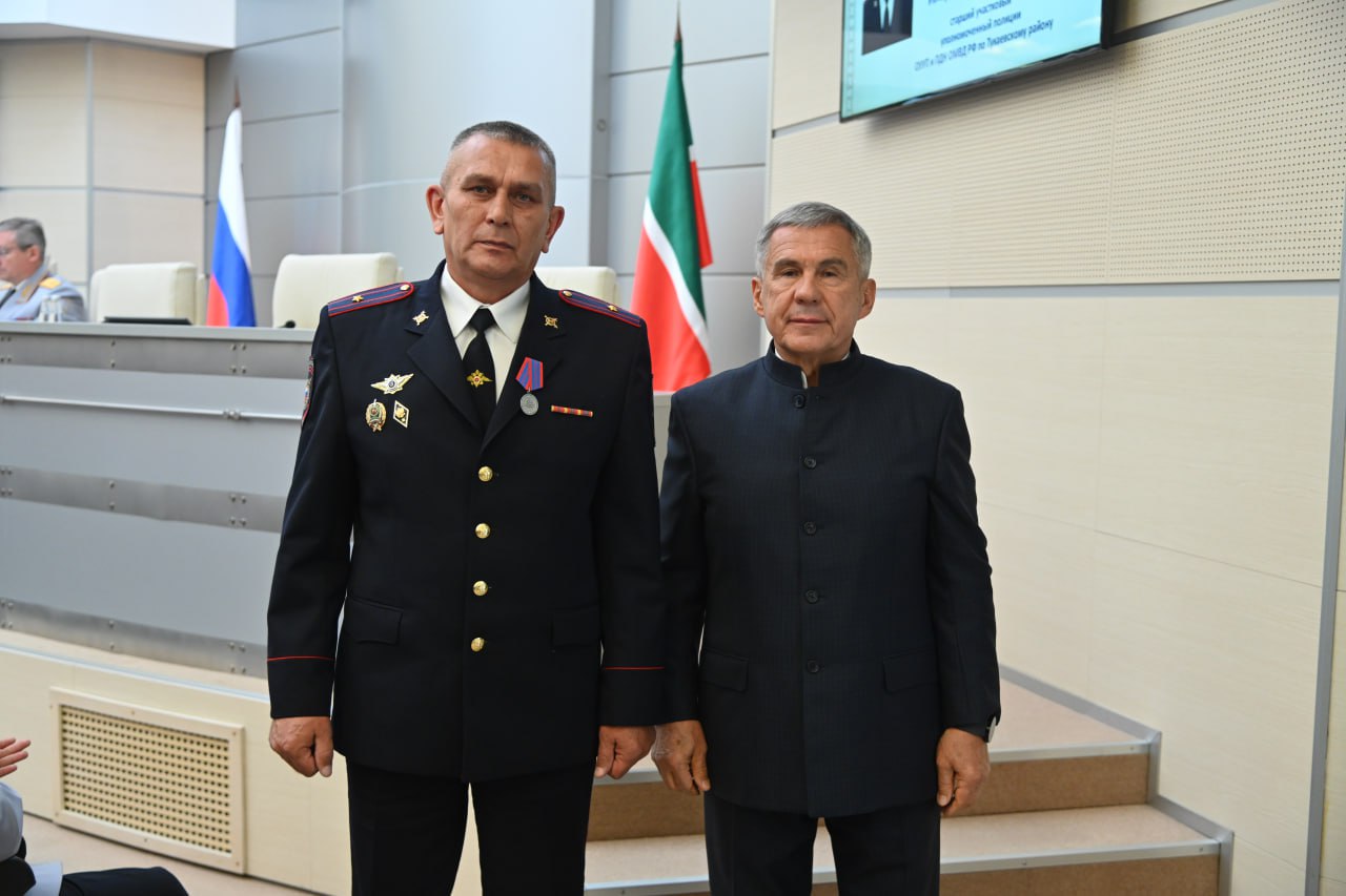 Участковый из Татарстана вошел в десятку лучших участковых России