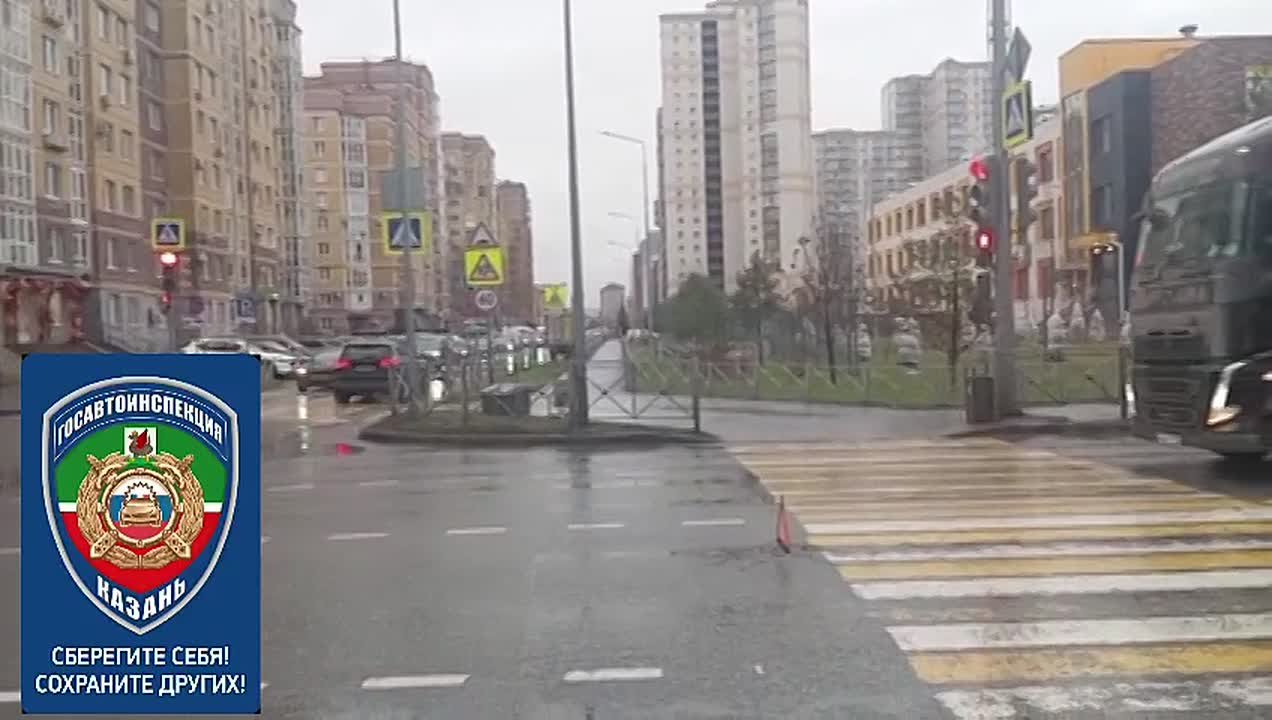 В Казани женщина пострадала в ДТП на пешеходном переходе