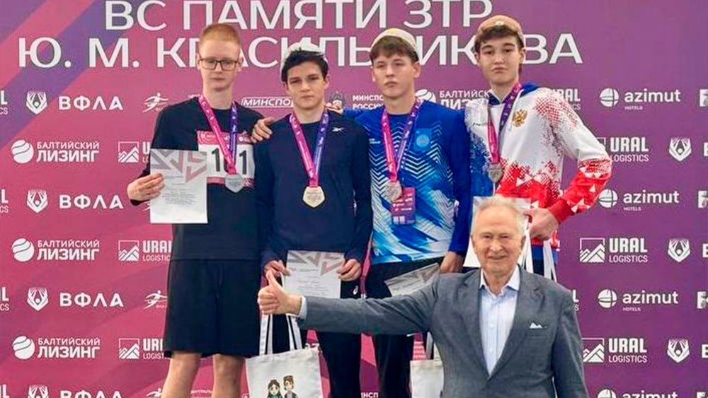 Нижнекамские легкоатлеты показали высокие результаты на Всероссийских соревнованиях памяти заслуженного тренера России Ю.М. Красильникова