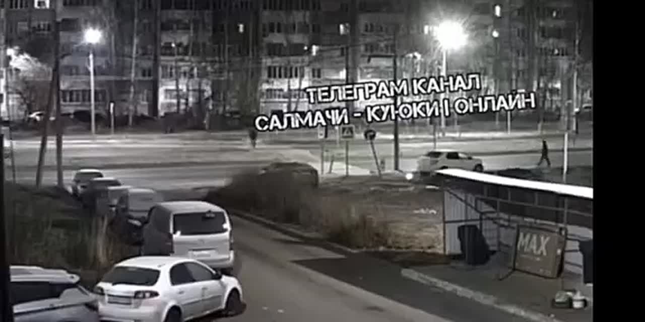 Появилось видео смертельного наезда на пожилого мужчину в Казани