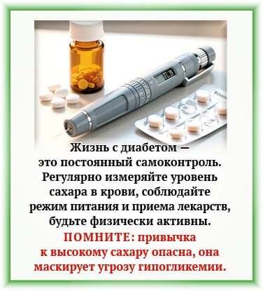 Жизнь с диабетом - это постоянный самоконтроль Жизнь с диабетом - это постоянный самоконтроль