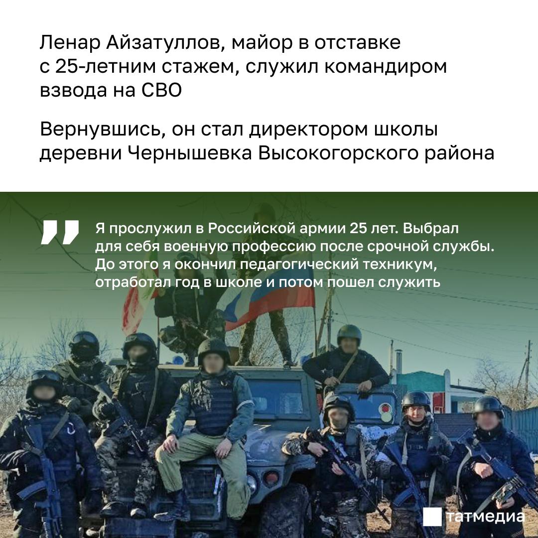 После 25 лет военной службы татарстанец строит новую жизнь После 25 лет военной службы татарстанец строит новую жизнь