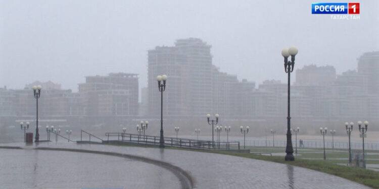 В Татарстане ожидается мокрый снег, дождь и температура до +4 градусов