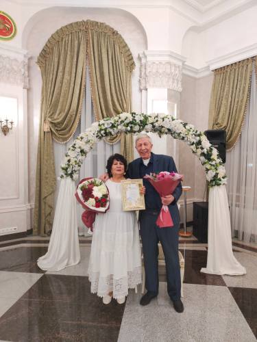 Супруги Багмановы из Лениногорского района отметили золотую свадьбу