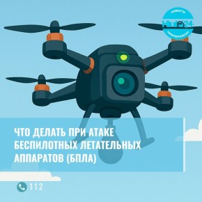 Делимся правилами, которые нужно соблюдать при атаке БПЛА: сохраняйте и делитесь с близкими