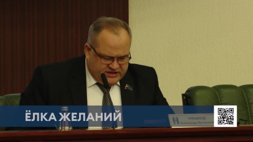 В здании нижнекамской администрации стартовала ежегодная предновогодняя акция «Ёлка желаний», в этом году на новогодней ёлке оказались конверты с письмами детей бойцов специальной военной операции, не вернувшихся с поля боя