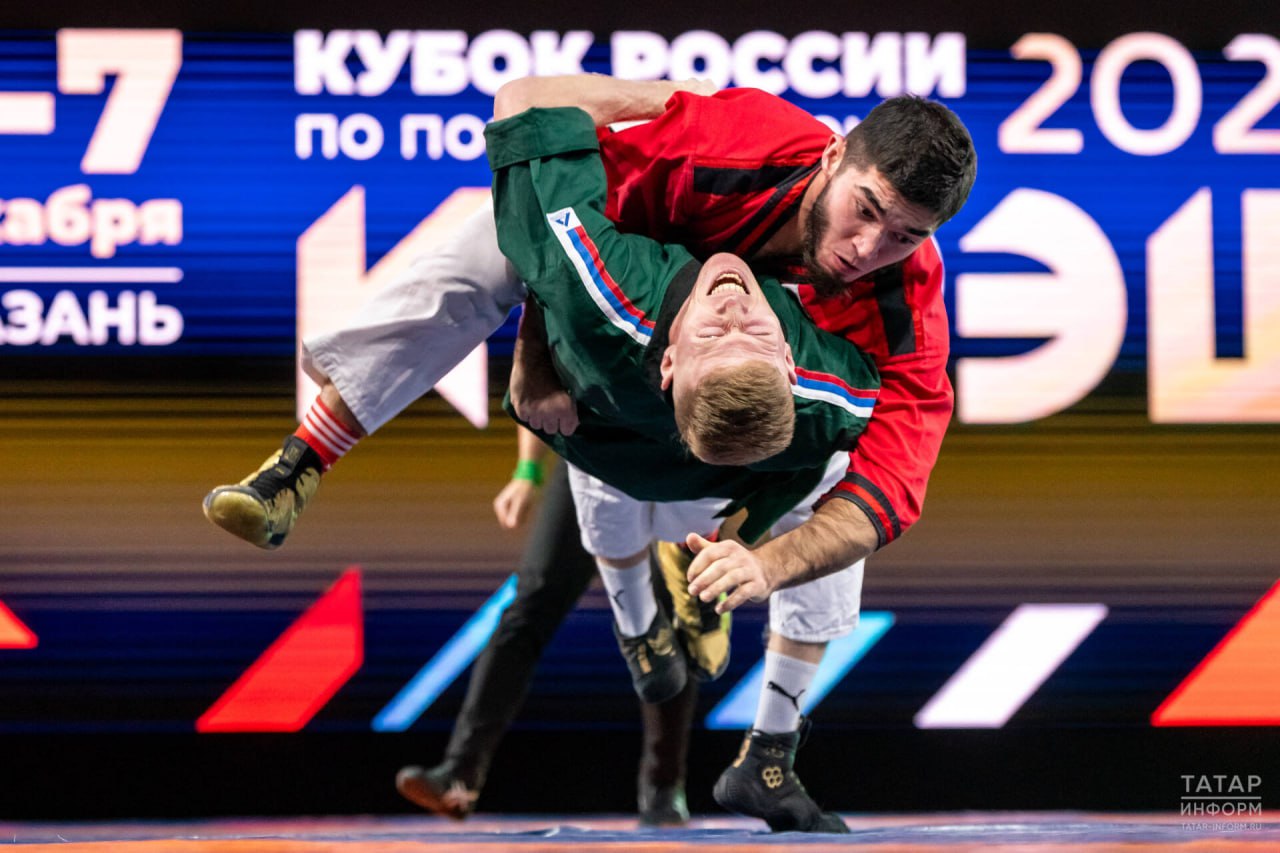 Татарстанские борцы завоевали 7 золотых медалей на Кубке России по борьбе корэш Татарстанские борцы завоевали 7 золотых медалей на Кубке России по борьбе корэш