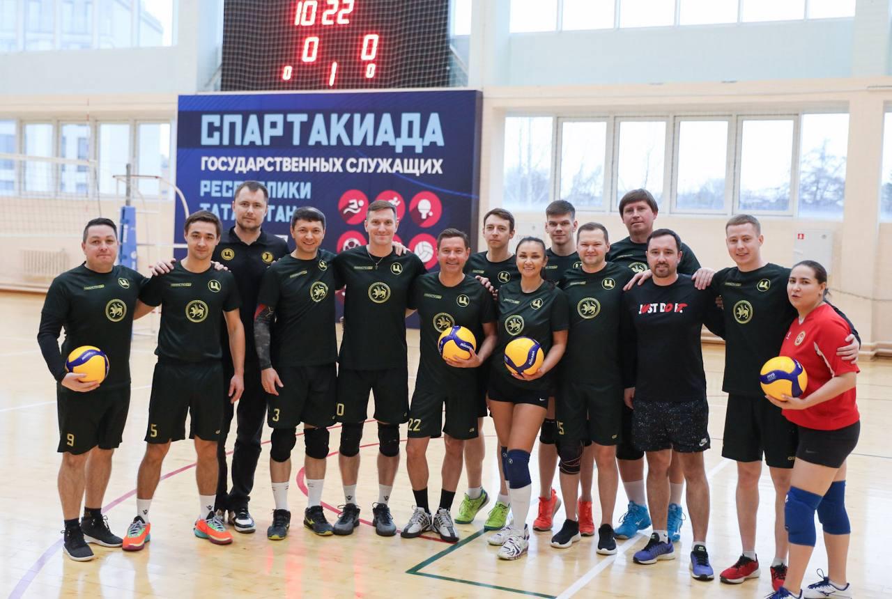 Объединенная команда Министерства спорта РТ и Министерства цифрового развития РТ – бронзовый призер Спартакиады госслужащих