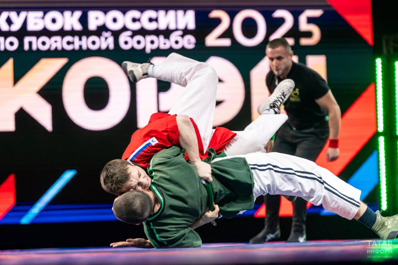 Татарстанские борцы завоевали 7 золотых медалей на Кубке России по борьбе корэш Татарстанские борцы завоевали 7 золотых медалей на Кубке России по борьбе корэш