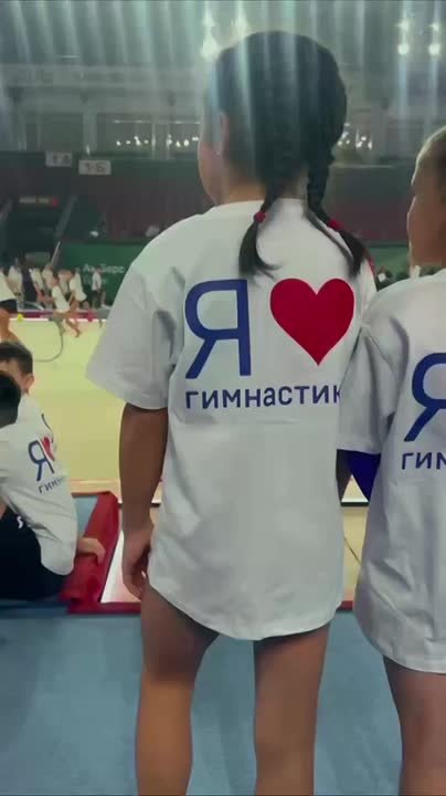 В Казани олимпийские чемпионы провели мастер-класс для юных гимнастов