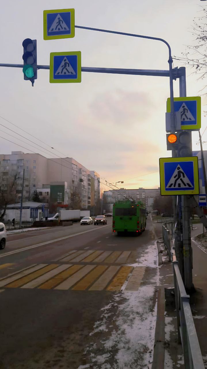 В Казани на трех участках дорог установили новые светофоры