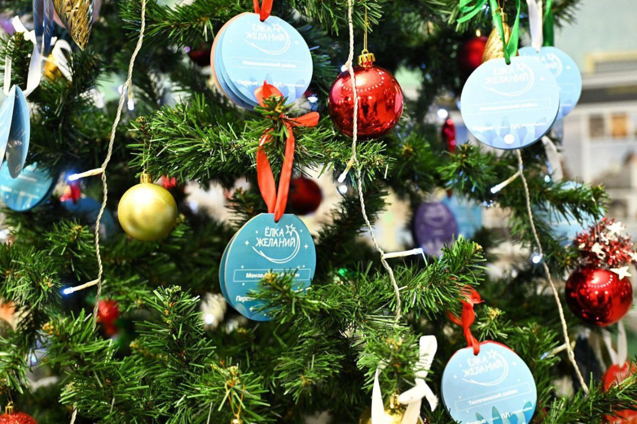 Сегодня Раис Татарстана принял участие в благотворительной акции «Ёлка желаний» Сегодня Раис Татарстана принял участие в благотворительной акции «Ёлка желаний»