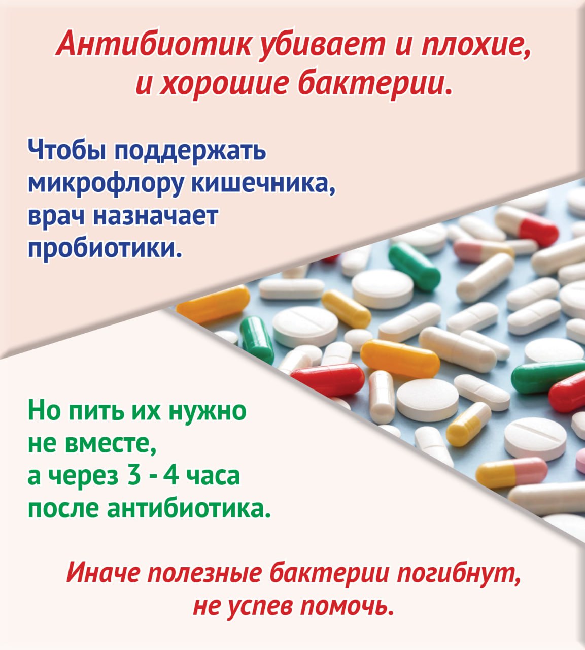 Как не навредить себе антибиотиками? Как не навредить себе антибиотиками?