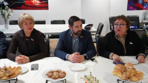 Депутаты Государственного Совета встретились с курсантами танкового училища - участниками СВО