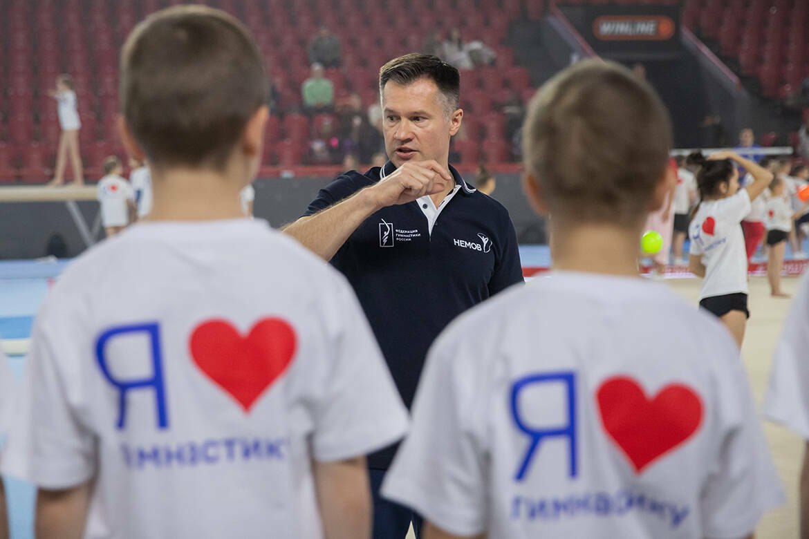 Олимпийский чемпион Алексей Немов в очередной раз посетил столицу Татарстана