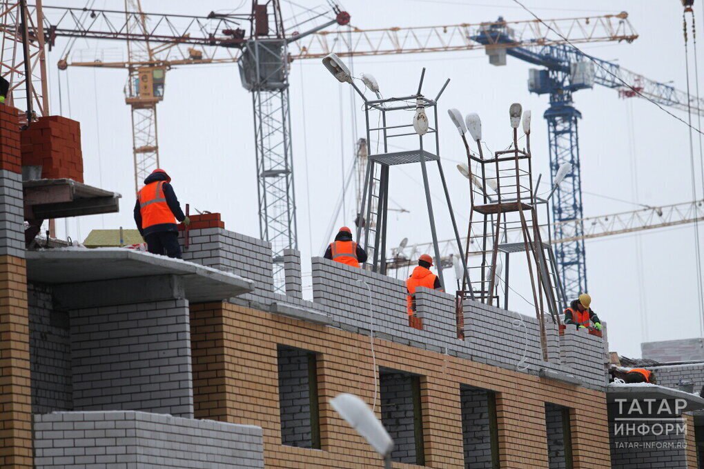 В Татарстане перевыполнили годовой план по строительству жилья и модернизации инфраструктуры