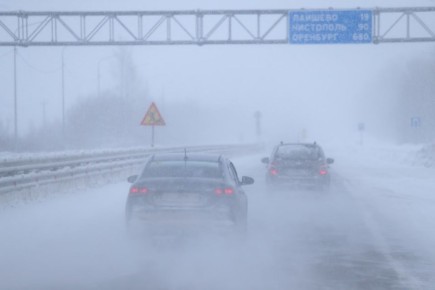 На двух участках трассы М5 в Татарстане введены ограничения движения