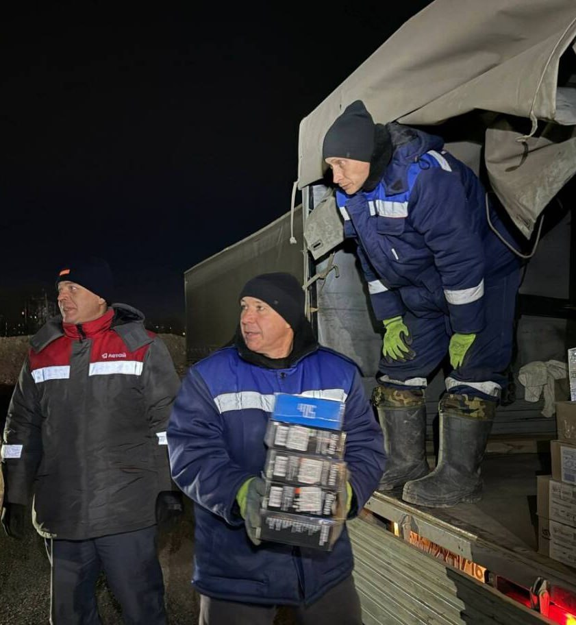 Гуманитарная колонна из Тукаевского района Татарстана доставила помощь в Лисичанск Гуманитарная колонна из Тукаевского района Татарстана доставила помощь в Лисичанск