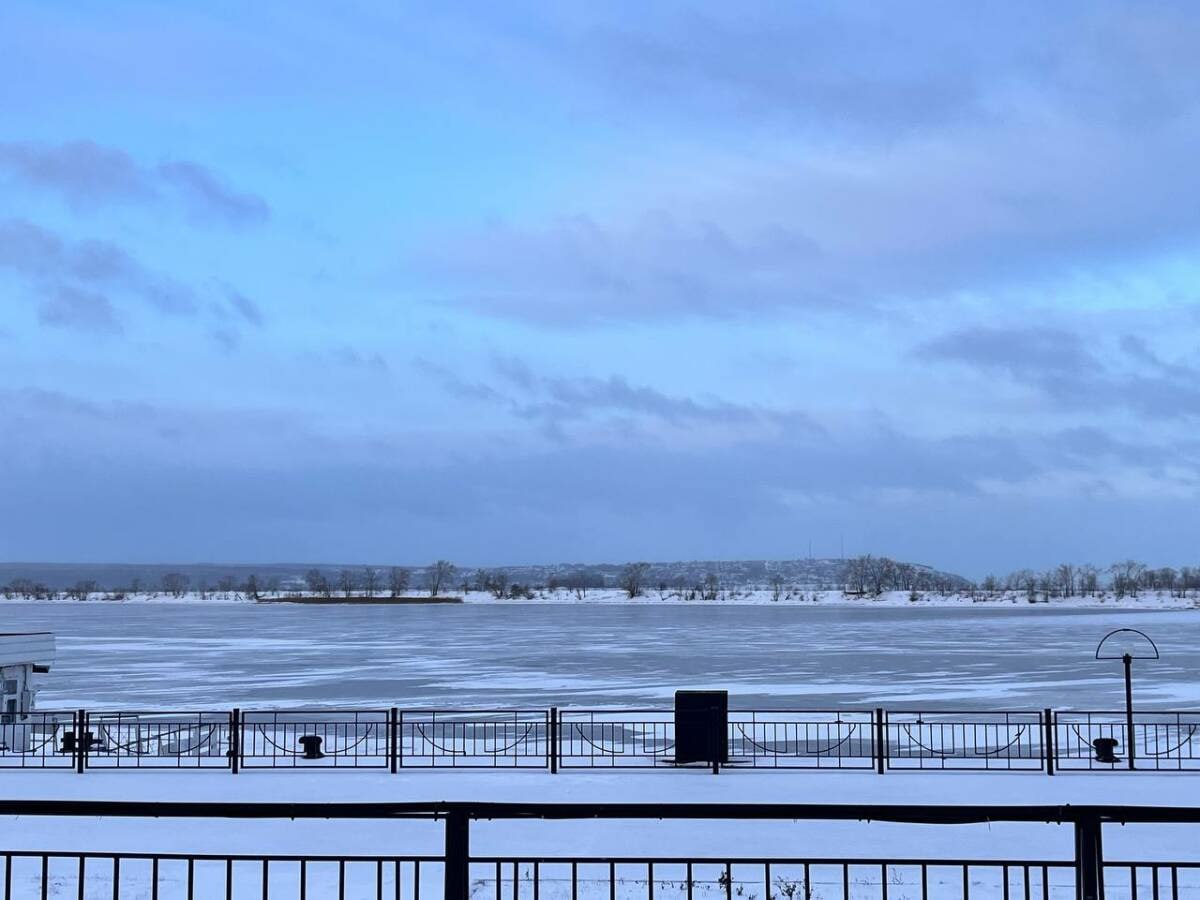 На Волге в пределах Татарстана начался ледостав На Волге в пределах Татарстана начался ледостав