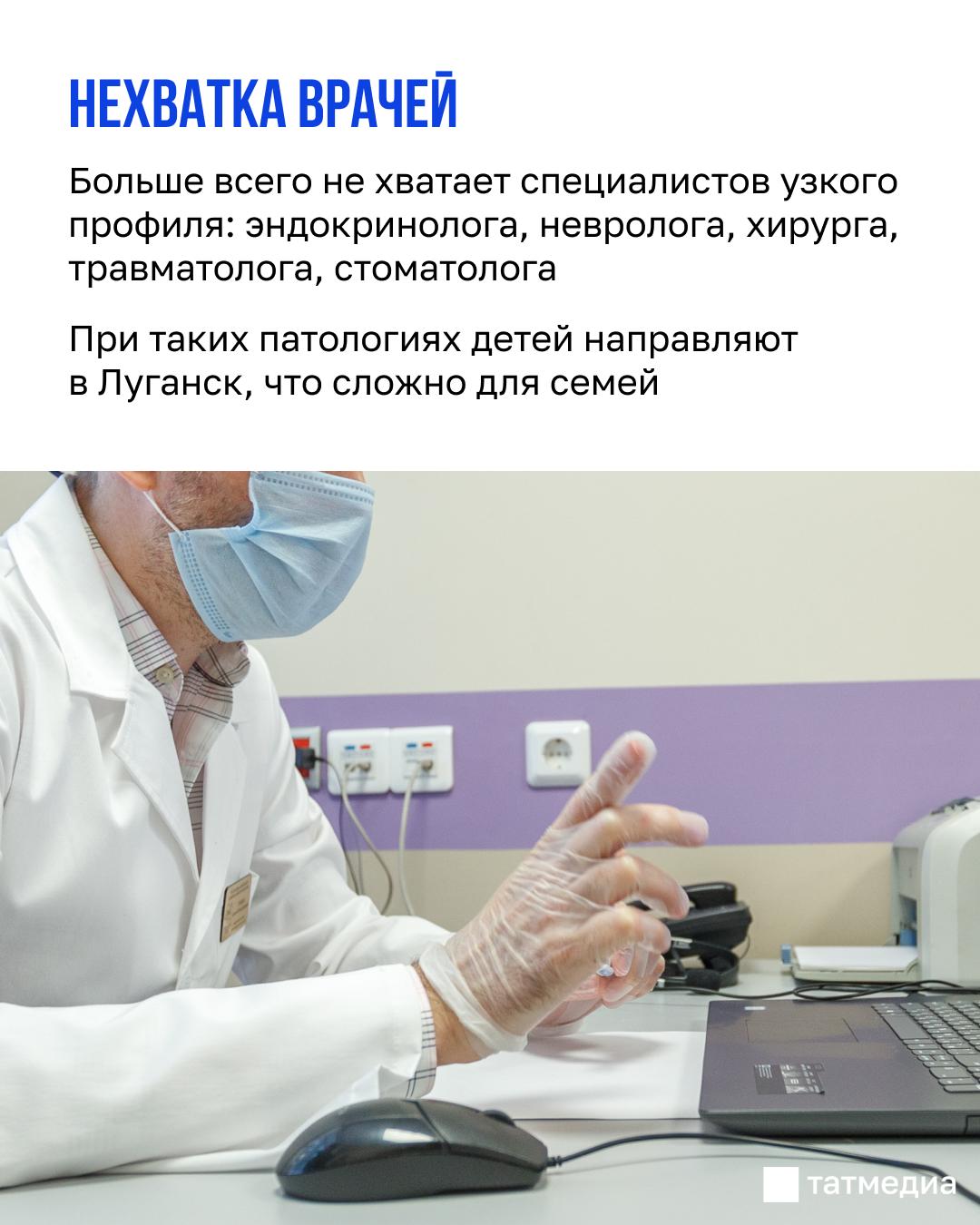 Команда врачей из РТ продолжает свою миссию в подшефном республике городе Команда врачей из РТ продолжает свою миссию в подшефном республике городе