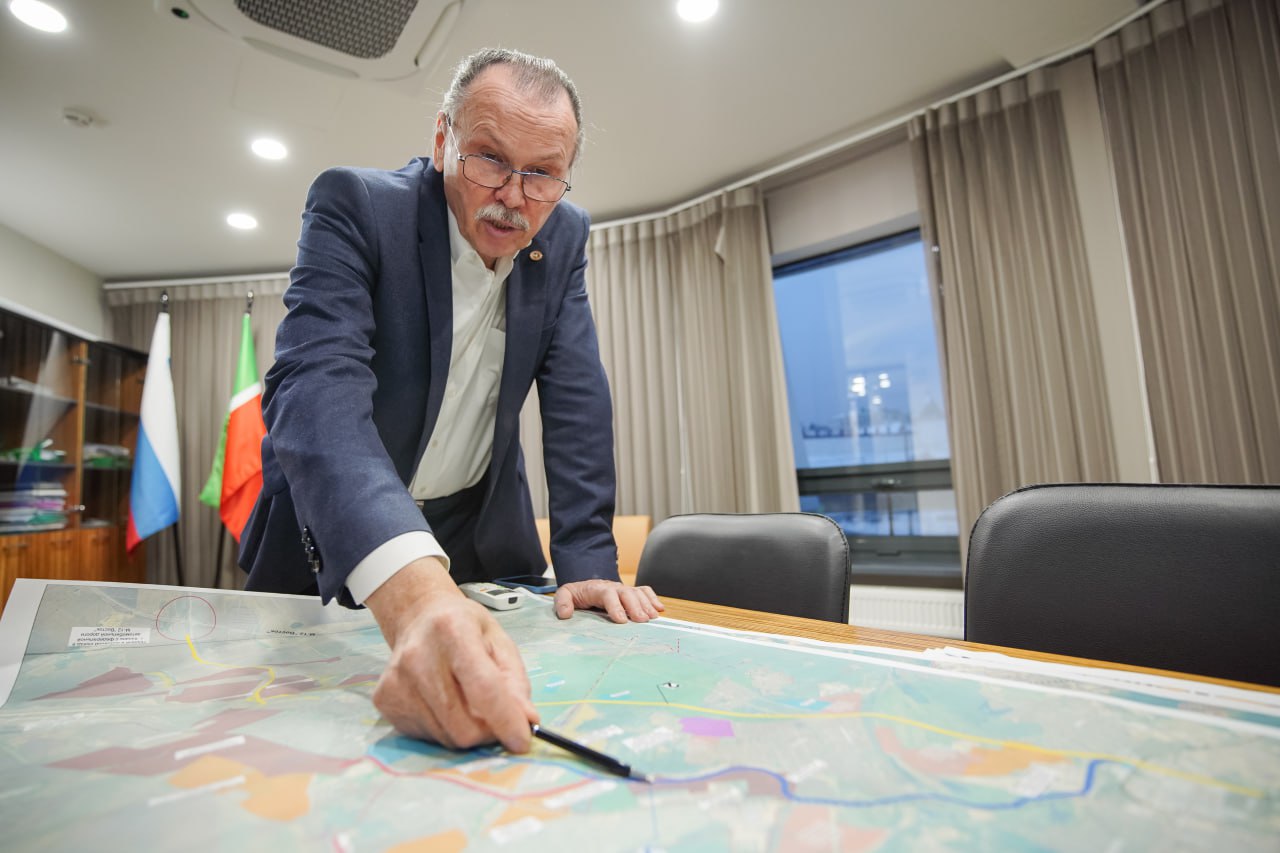 Проект дублера Оренбургского тракта, разработанный Институтом пространственного планирования РТ, не предполагает сноса жилых домов