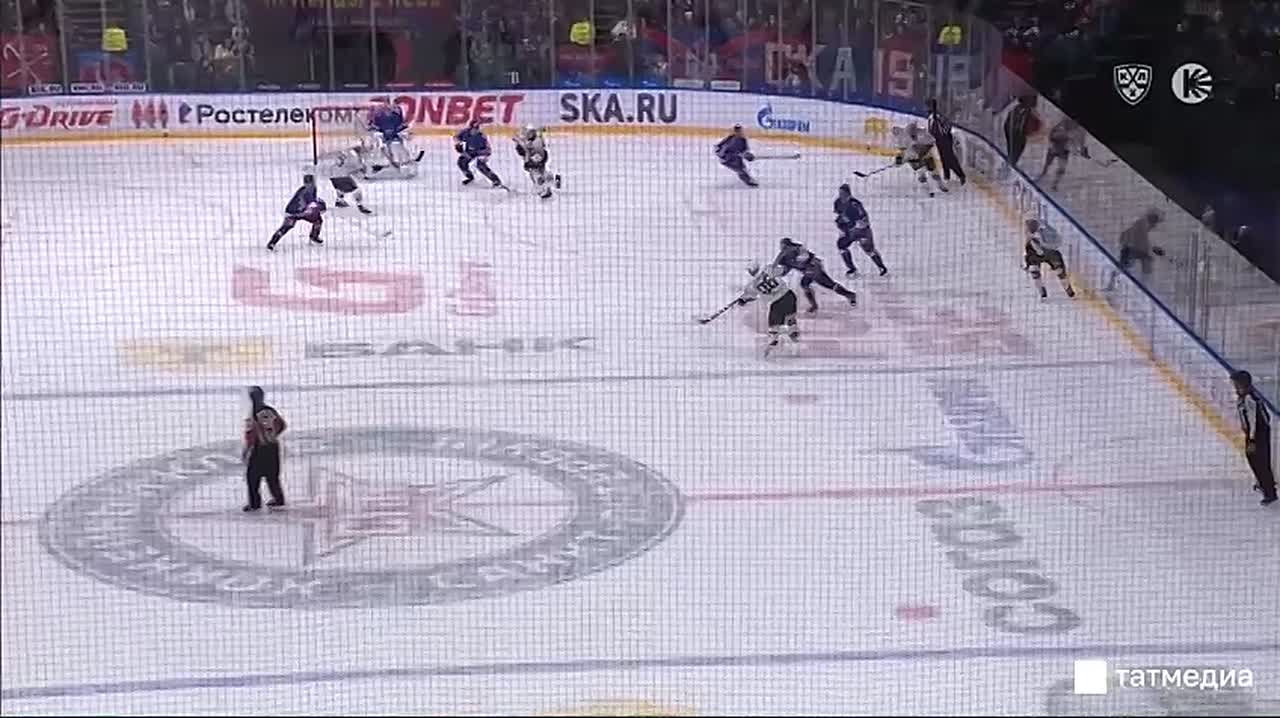 СКА победил «Ак Барс» в Петербурге