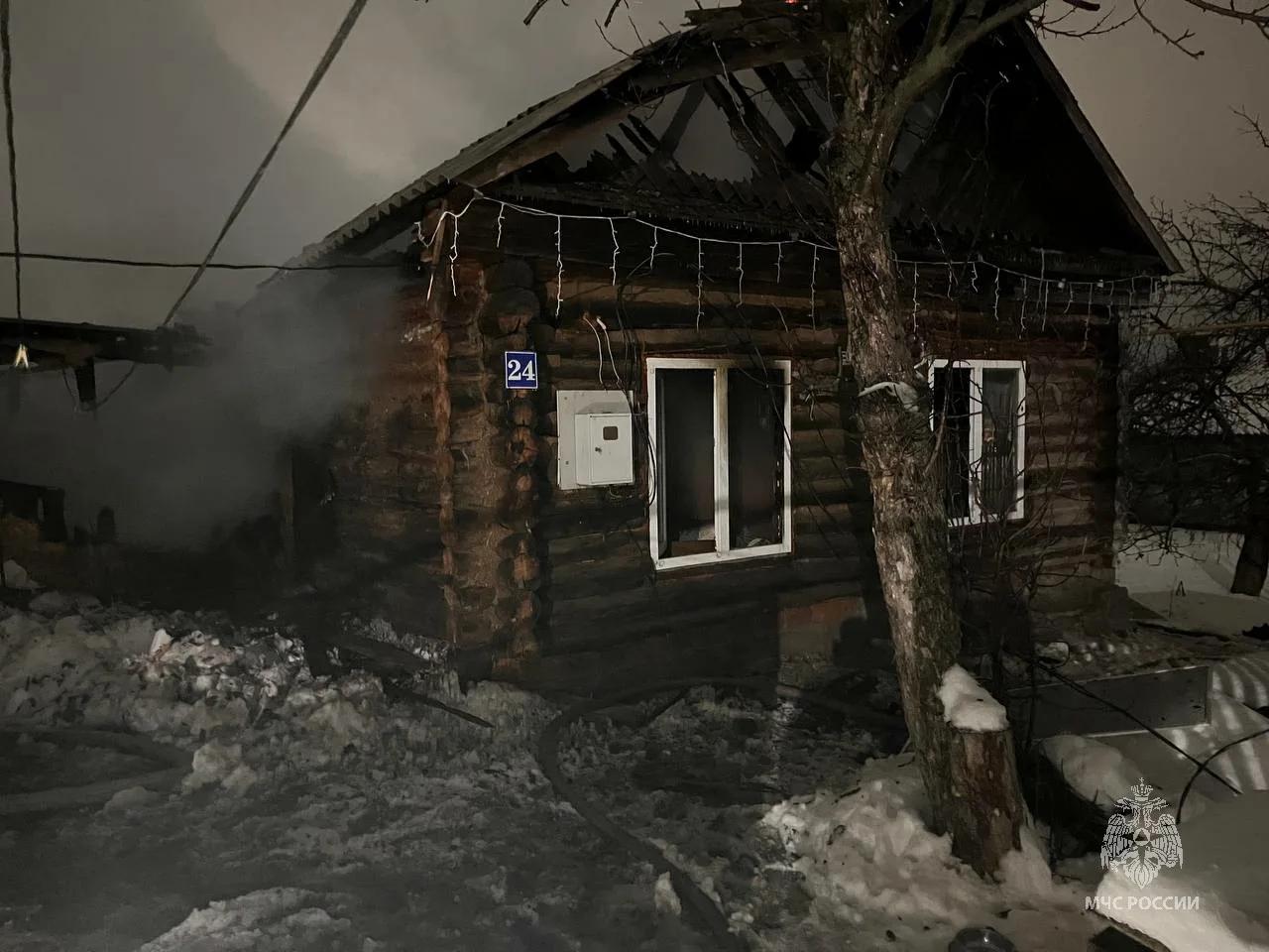 В Аксубаево на пожаре погиб мужчина