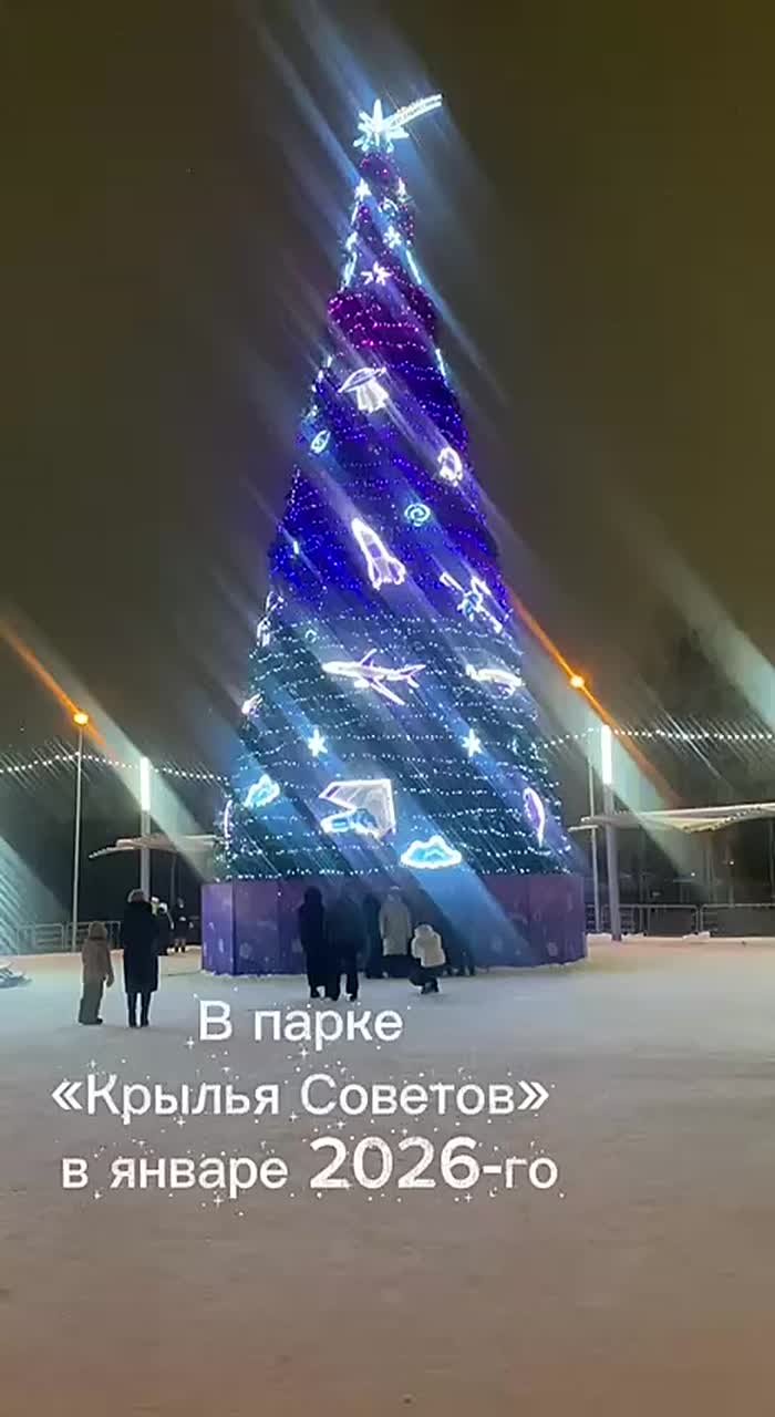 Новогоднее настроение в парке Крылья Советов