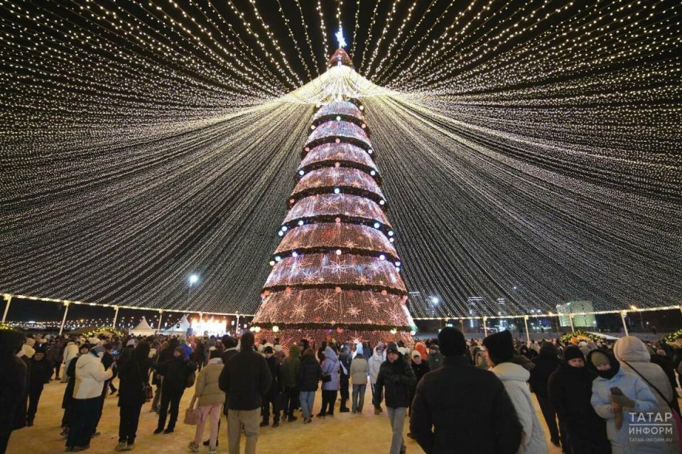 Сегодня , 4 января, в Казани продолжится череда праздничных мероприятий