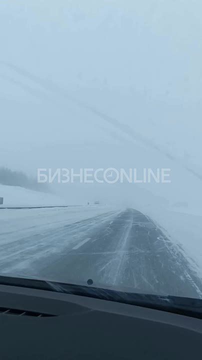 Трасса М7 от Казани до Челнов закрыта для автобусов и грузовых автомобилей