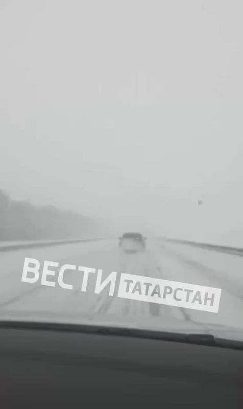 Госавтоинспекция РТ советует не выезжать из населенных пунктов из-за непогоды