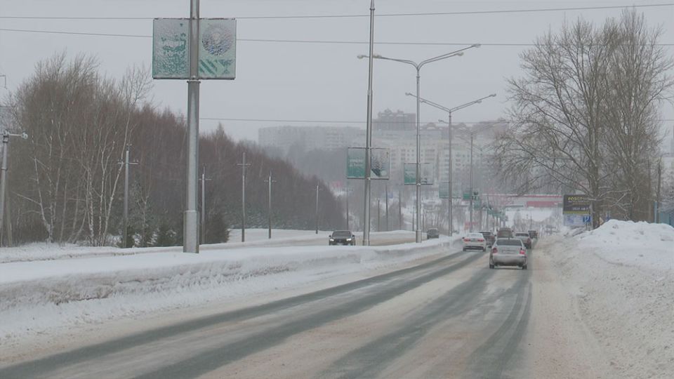 В Татарстане введено временное ограничение движения для автобусов и грузовых автомобилей из-за ухудшения погодных условий